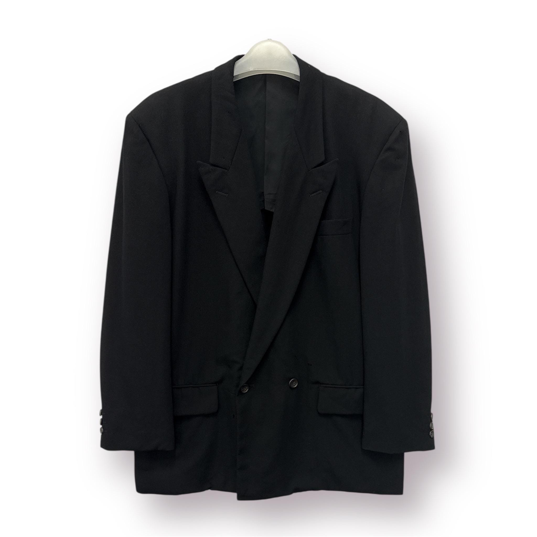 COMME ダブルボ 花襟 PLUS HOMME GARCONS des COMME AD1988 激レア ブレストジャケット　AD1988 ダブル GARCONS des ジャケット・アウター