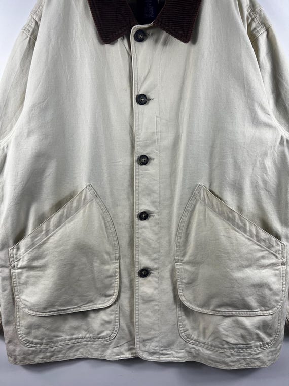 Vintage 90's BARN Coat Italian Lands' End Hunting Jacket Chore