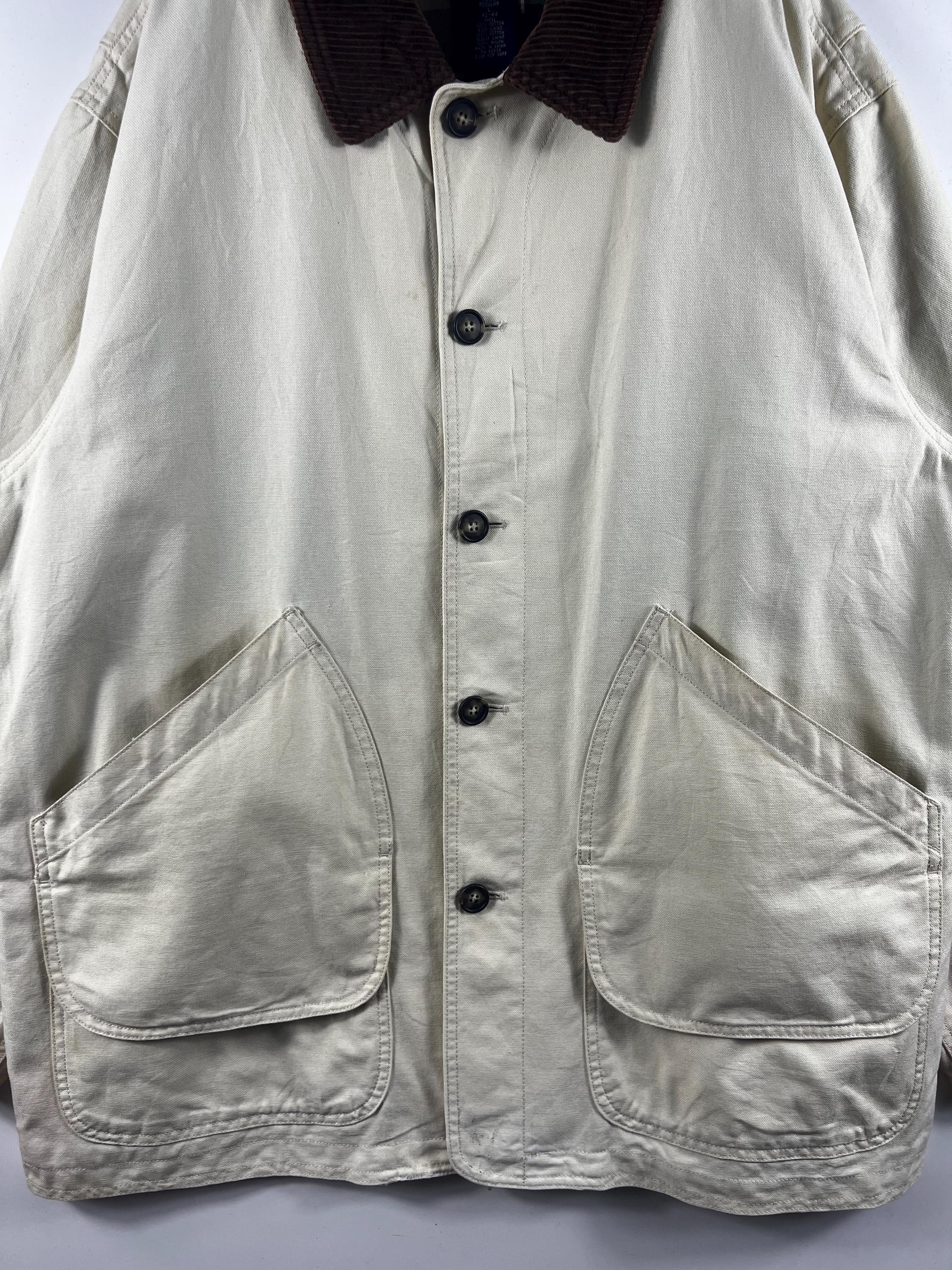 Vintage 90's BARN Coat Italian Lands' End Hunting Jacket Chore