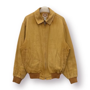 Vintage 90&#39;s  Denim Banana Republic Distressed bomber jacket S size
