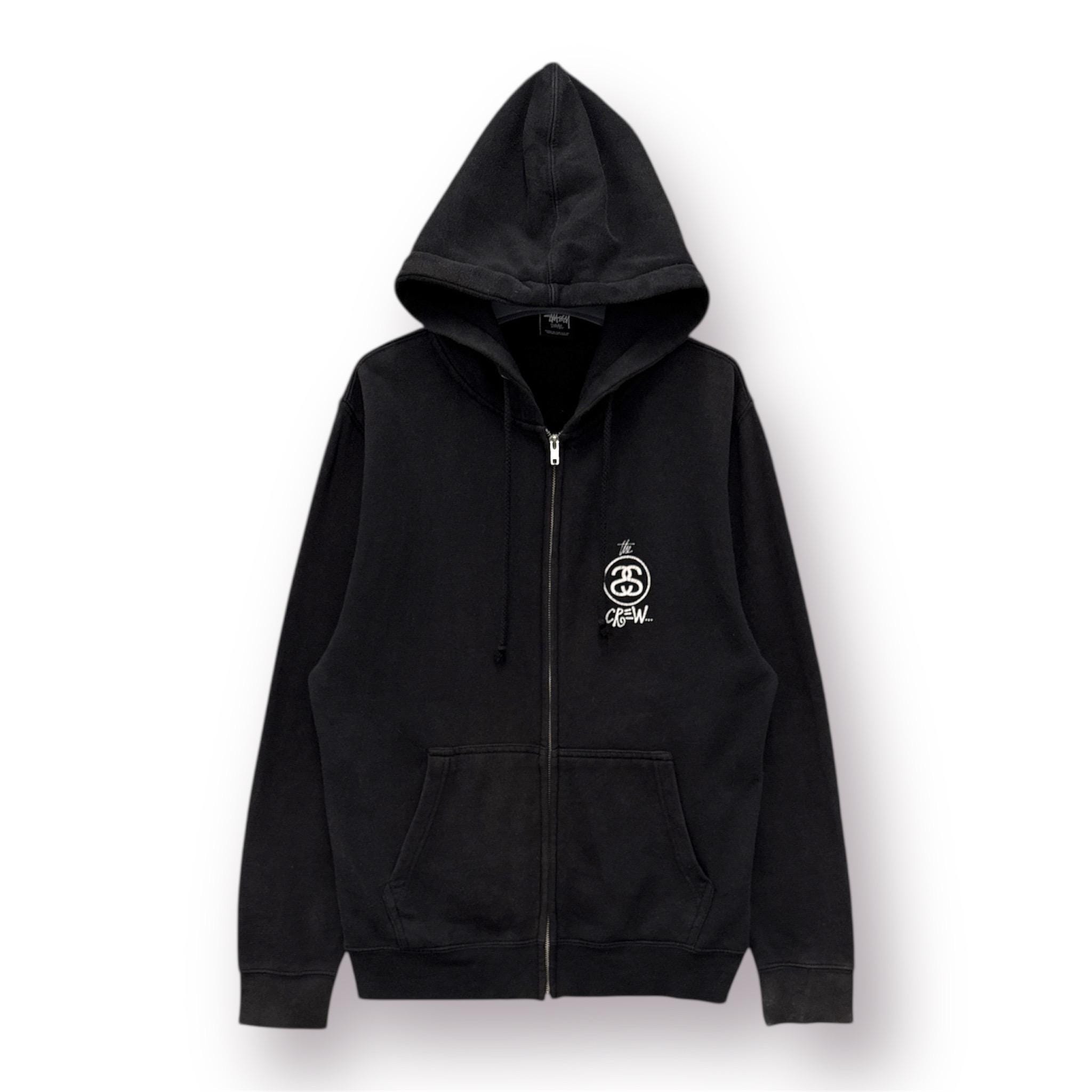 Vintage Skate & Surf Stussy International Crew Streetwear Zipper Vintage Skate & Surf Stussy International Crew Streetwear Zipper