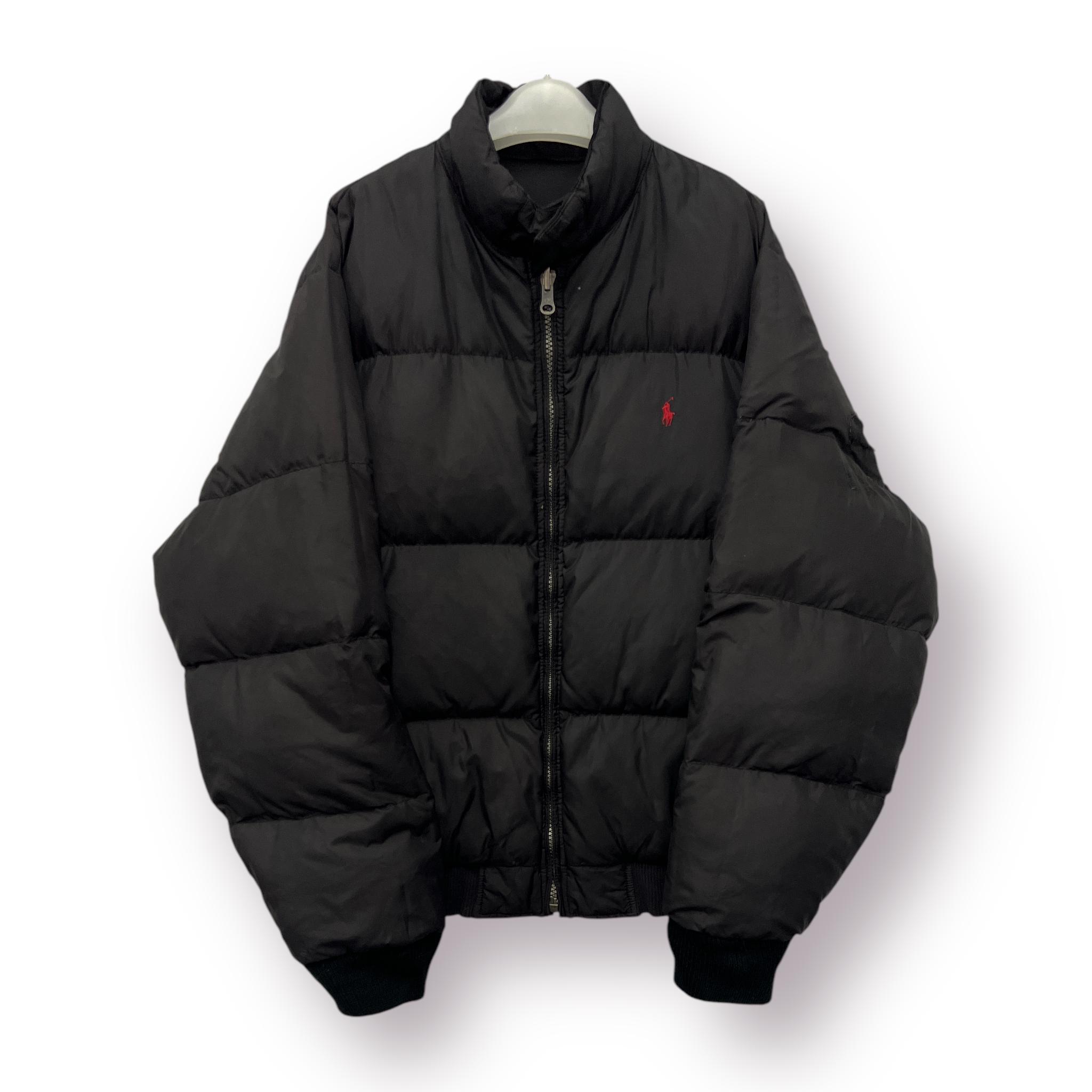 Vintage Polo Ralph Lauren Reversible Puffer Jacket - Size L - Etsy
