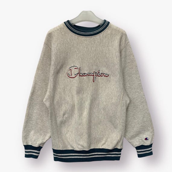 Vintage 90's Champion Reverse Weaves Made in USA Ambroided Vintage 90's Champion Reverse Weaves Made in USA Ambroided