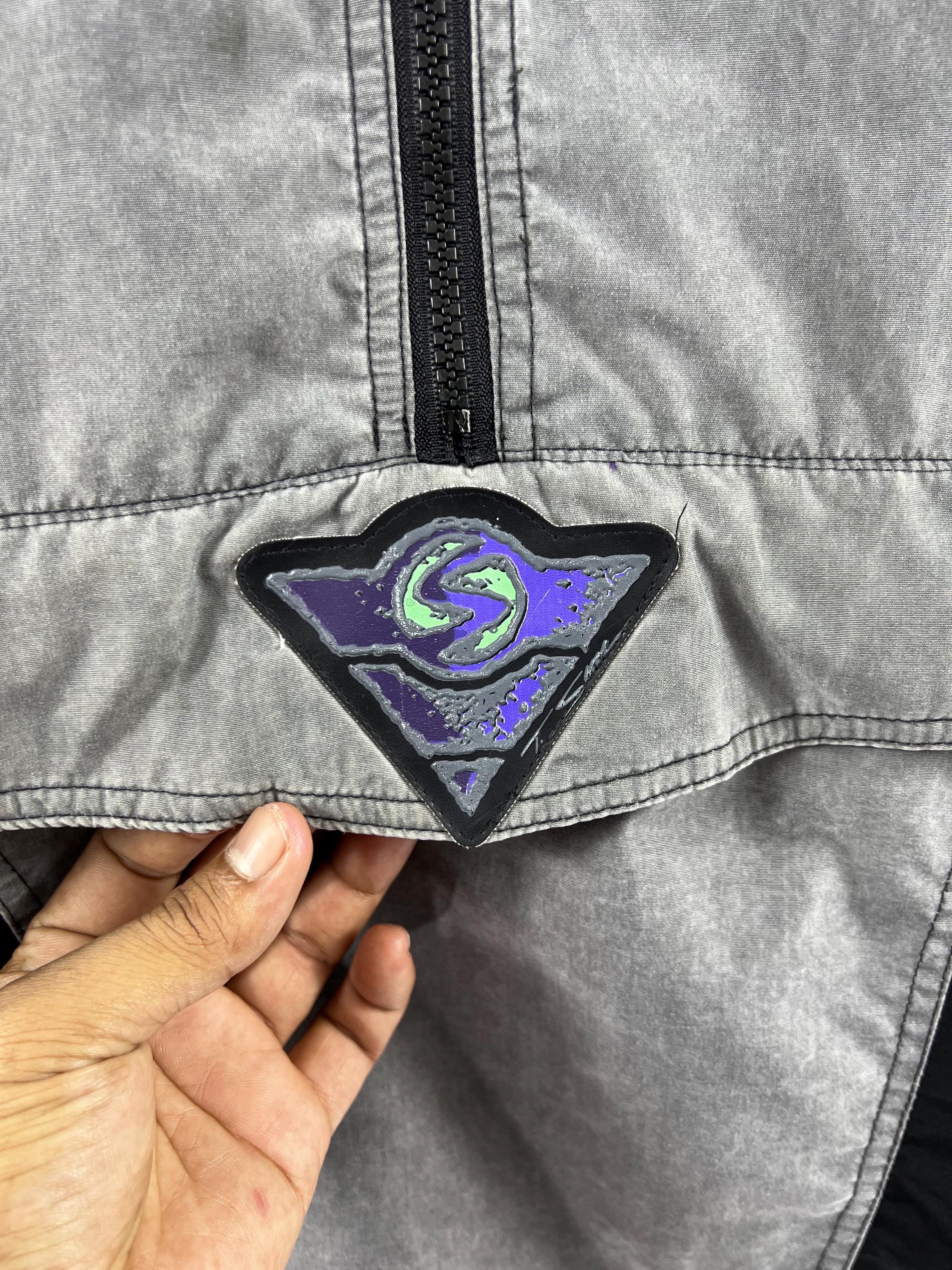 Vintage 90's Sims Snowboards USA Pullover Anorak Half Zipper Color
