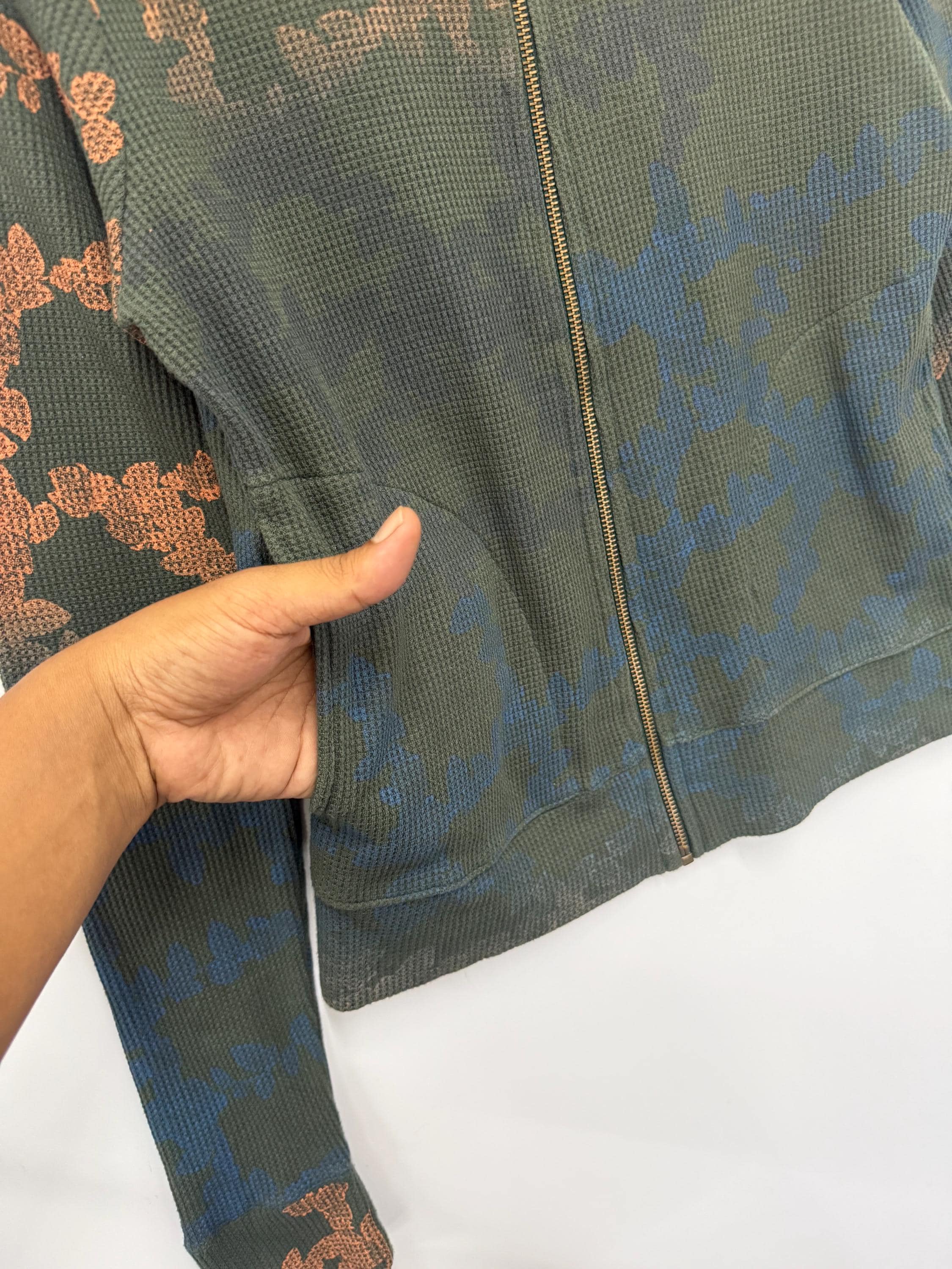 Vintage Juana De Arco Cotton Waffle Full Zip - Etsy