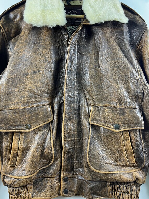 ロードアンソニータイプA2リアルレザージャケット 革ジャン シボ革 色