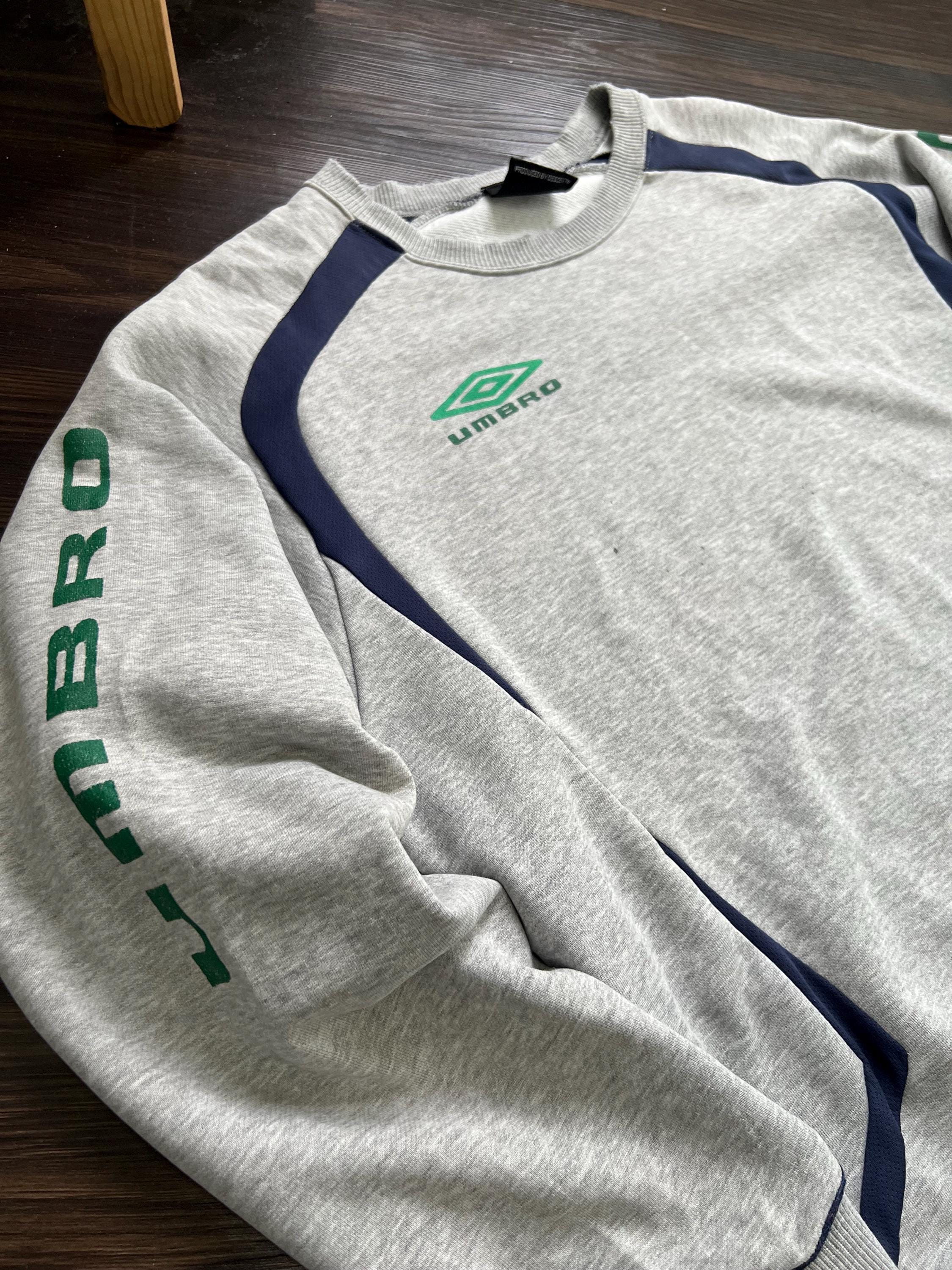 【UMBRO】Washed Lettering Sweatshirt R4865 Vintage 90s Stone Umbro Original Training Product Sweatshirt