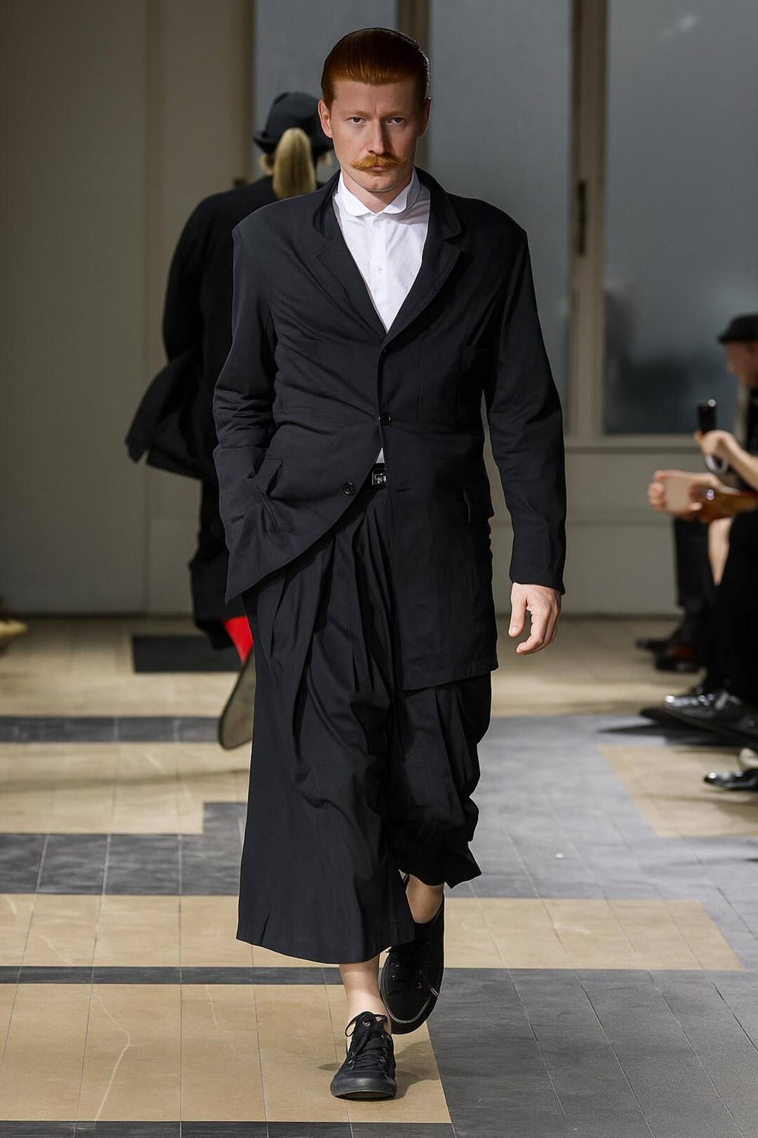 ジャケット・アウター Yohji Yamamoto 90s Super Long Coat Vintage Yohji Yamamoto Ready to Wear Patchwork Long Coat – SS12