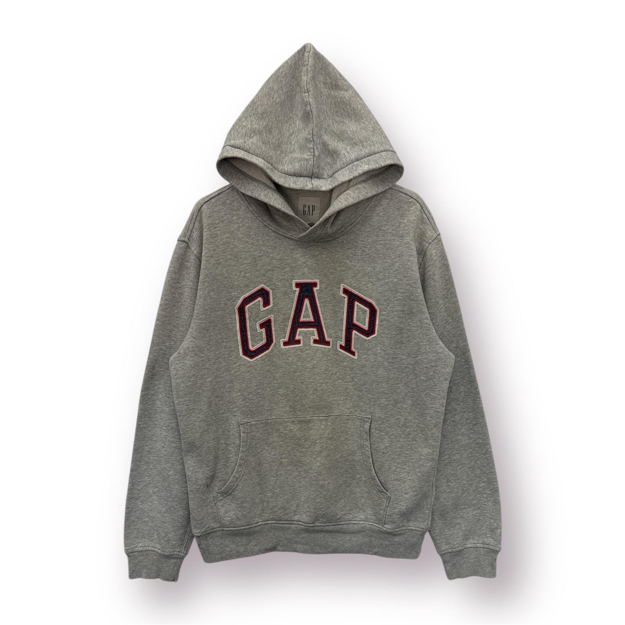 トップス OLD GAP GREY BLACK STAR HOODIE Y2K SWAG Manniduole Y2K Oversized Zip Up Hoodie Grunge Star Patch Aesthetic