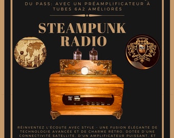 Radio Steampunk Vintage