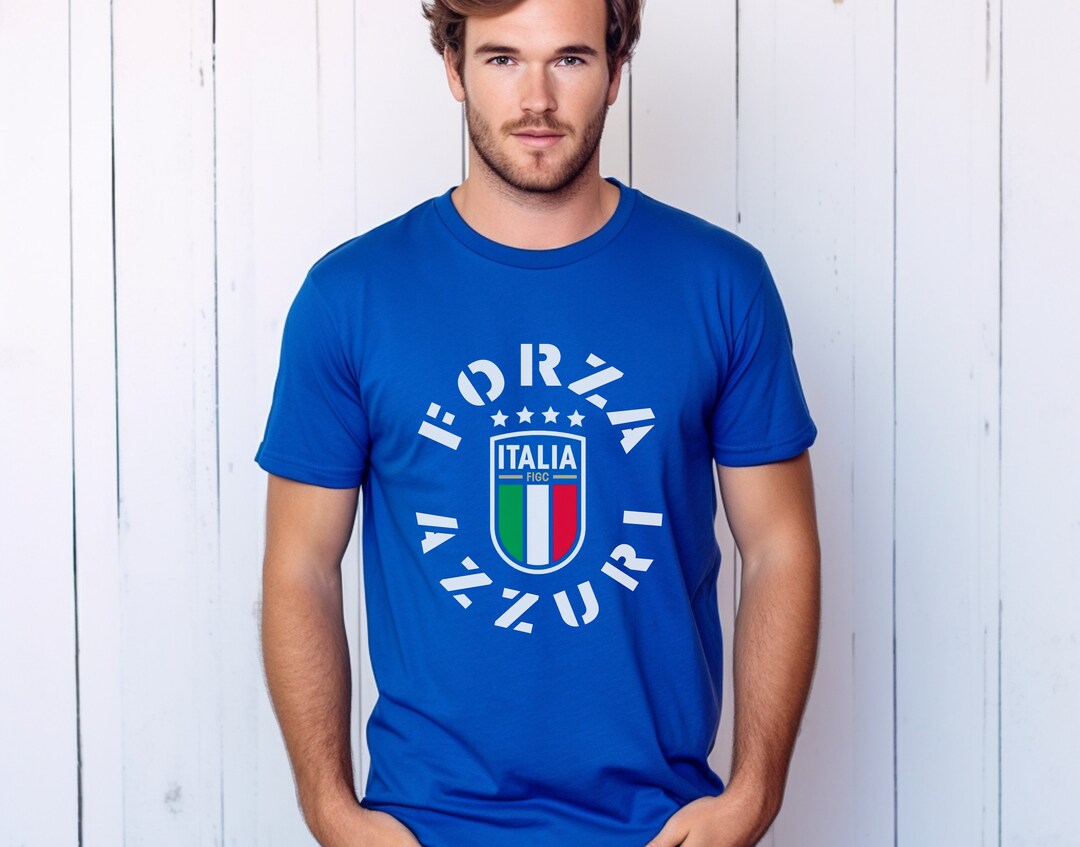 Soccer Football Italy Euro Flag Sport T Shirt