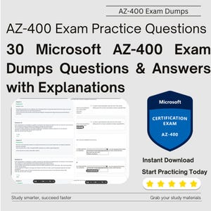 AZ-400 Prüfungsdumps | 30 Fragen mit Antworten & Erklärungen