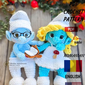 Girl smurf - Etsy 日本