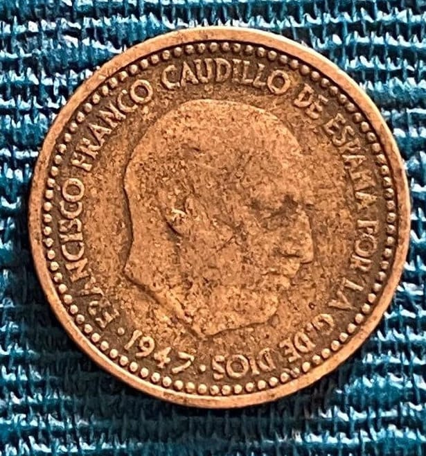 1 peseta 1947 - Etsy 日本