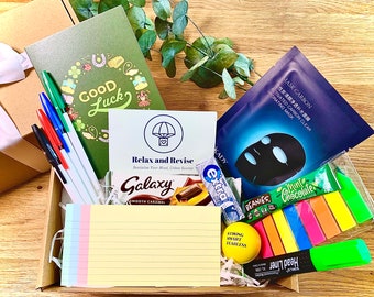 Prüfungsstress-Geschenkbox, Glück mit Prüfungsgeschenk, Good Luck Spa-Geschenkbox, Prüfungs-Self-Care-Geschenk, Prüfungs-Self-Care-Geschenk.