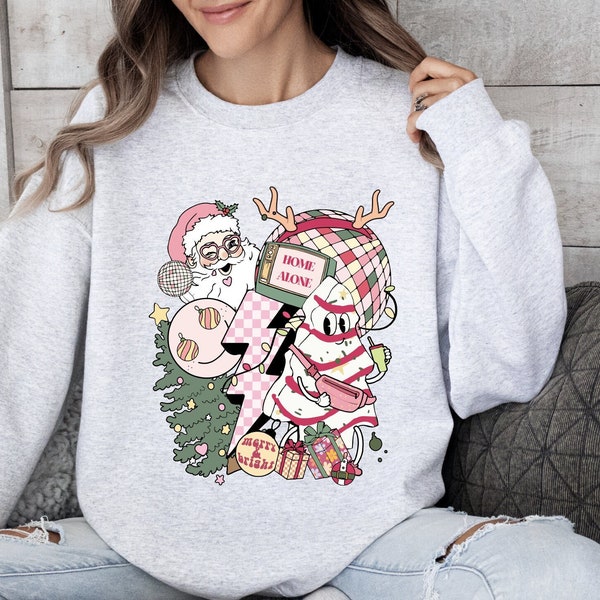 Groovy Christmas Sweatshirt, Groovy Christmas Hoodie, Groovy Christmas T-shirt, Retro Santa Disco Christmas Tee, Christmas Vibes