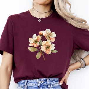 May Birthday Shirt, Birthday Flower Tee, Birth Month Flower, Trendy Shirt, Birthday Gift for Mom, Birthday Tee, Hawthorn Shirt