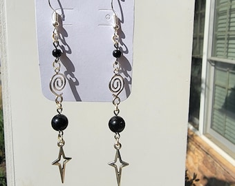 Swirl inspired earrings