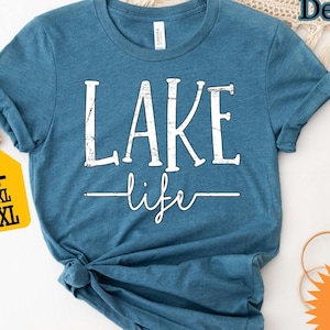 Lake Life Shirt: Summer Vacation Tee, Camping Adventure