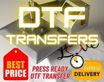 DTF Transfers, Custom Heat Transfer, DTF Transfers Ready for Press, DTF Prints, Image Transfers, Dtf Gang Sheet, Custom Dtf Transfer