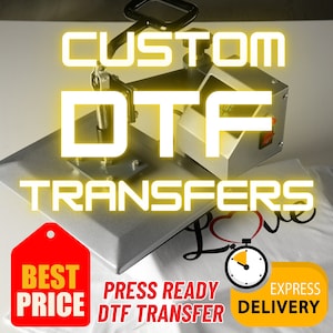 DTF Transfers, Custom Heat Transfer, DTF Transfers Ready for Press, DTF Prints, Image Transfers, Dtf Gang Sheet, Custom Dtf Transfer