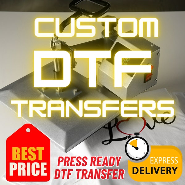 DTF Transfers, Custom Heat Transfer, DTF Transfers Ready for Press, DTF Prints, Image Transfers, Dtf Gang Sheet, Custom Dtf Transfer