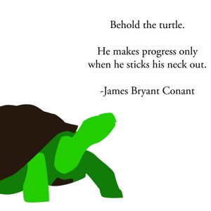 Inspirational Turtle Quote Printable Art Package || SVG, JPG, and PNG Included ||
