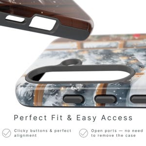 Kerstbakkerij-telefoonhoesje MagSafe | Hoes met traditionele kerstsnoepjes | Traditioneel koekje voor iPhone 17, Google Pixel 9 en Samsung Galaxy S26 afbeelding 4