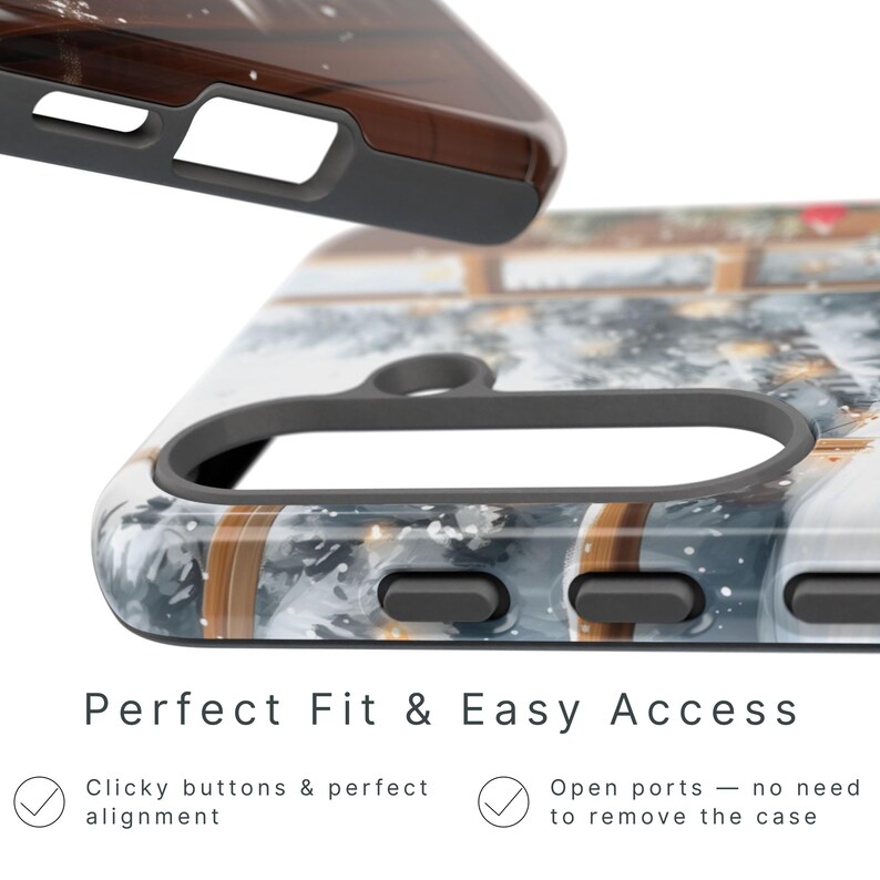 Kerstbakkerij-telefoonhoesje MagSafe | Hoes met traditionele kerstsnoepjes | Traditioneel koekje voor iPhone 17, Google Pixel 9 en Samsung Galaxy S26 afbeelding 4