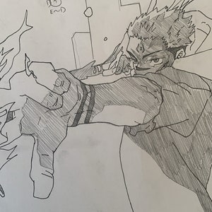 Sukuna Sakuga Jujutsu Kaisen Shibuya Arc Anime Manga Art Sorcery sukuna-sakuga-jujutsu-kaisen-shibuya-arc-anime-manga-art-sorcery