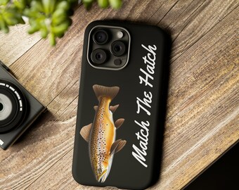 Match the Hatch Brown Trout Phone Case