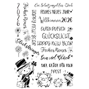 Bougie en aluminium fichier PDF bougies en bâton bougies pilier bougies pilier porte-bonheur bonne chance nouvel an bravo ramoneur cochon