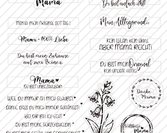 Mother's Day sayings - Mom - Mother - Grandma SVG laser file