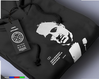 Vito Corleone The Godfather Hoodie Unique Inspirational Quote Classic Movie Actor Vector Art Cool Gift Handmade Apparel