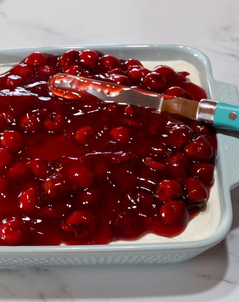 No Bake Cherry Cheesecake Recipe: Easy Dessert PDF (Digital Download) image 3