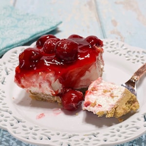 No Bake Cherry Cheesecake Recipe: Easy Dessert PDF (Digital Download) image 2