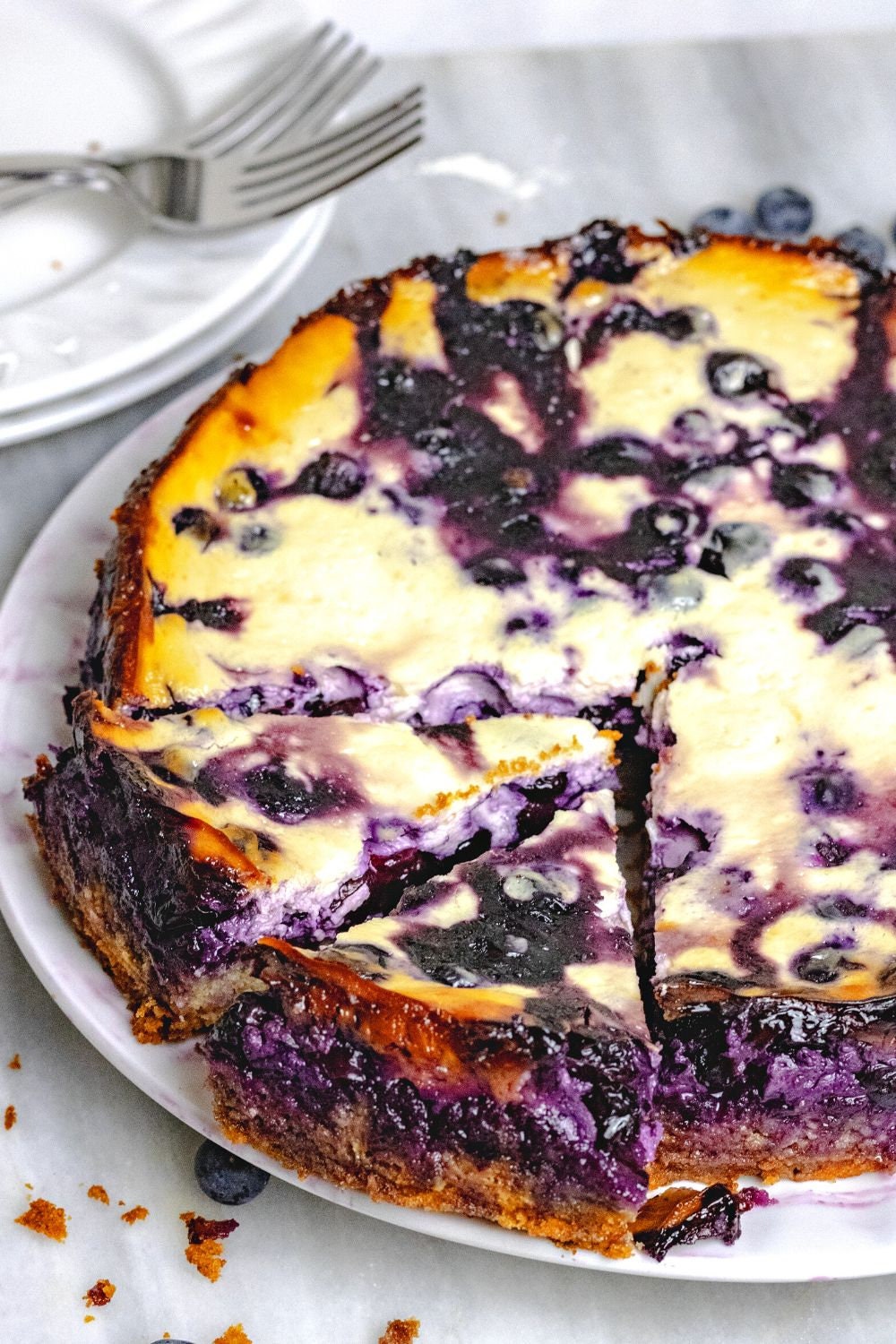 BEST RECIPE Meltinyourmouth Blueberry Cream Cake Recipe Homemade
