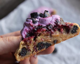 Blueberry Dream Cookies Recipe: Gourmet Dessert (PDF Download, Vegan Option Available)