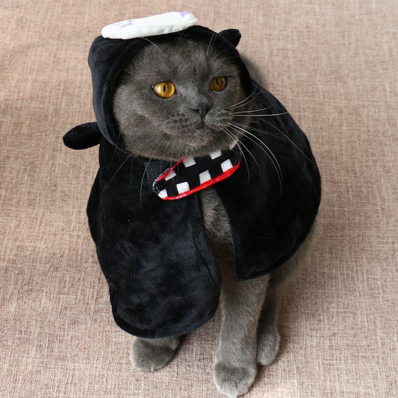 Cat Costumes Spirited Away No-face Cosplay Costume for Dogs & Cats ...