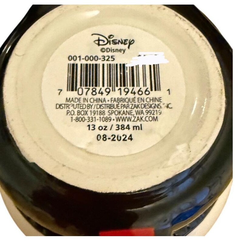 Disney Zak Designs Nightmare Before Christmas Jack Skellington Valentine's mug image 6
