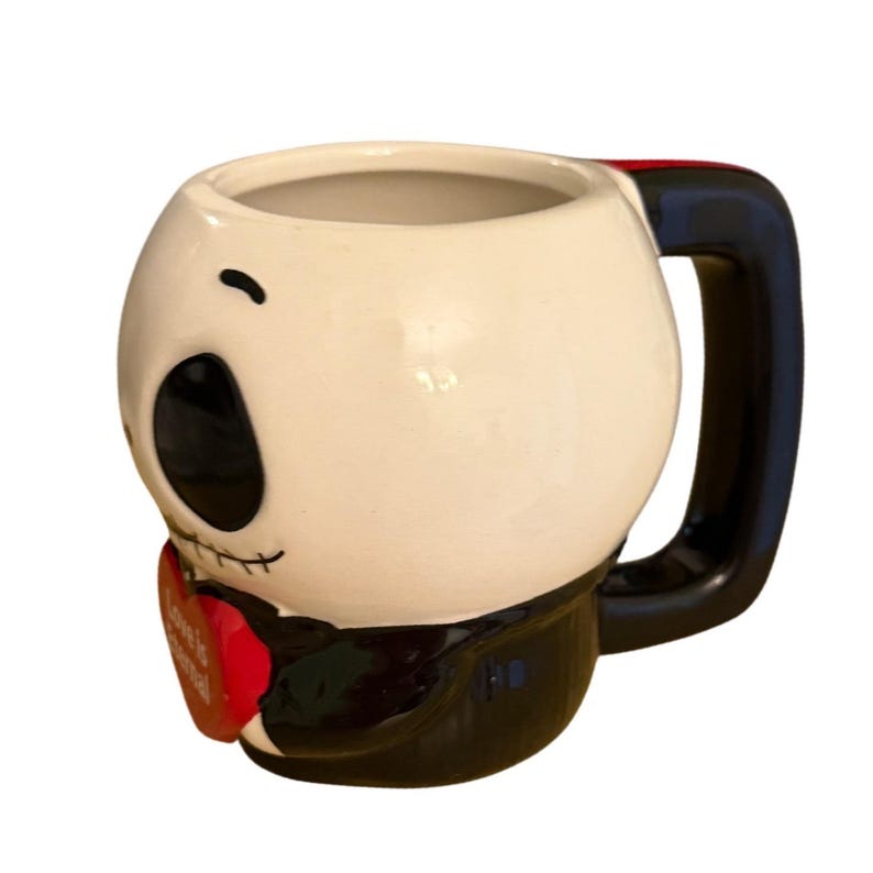 Disney Zak Designs Nightmare Before Christmas Jack Skellington Valentine's mug image 5