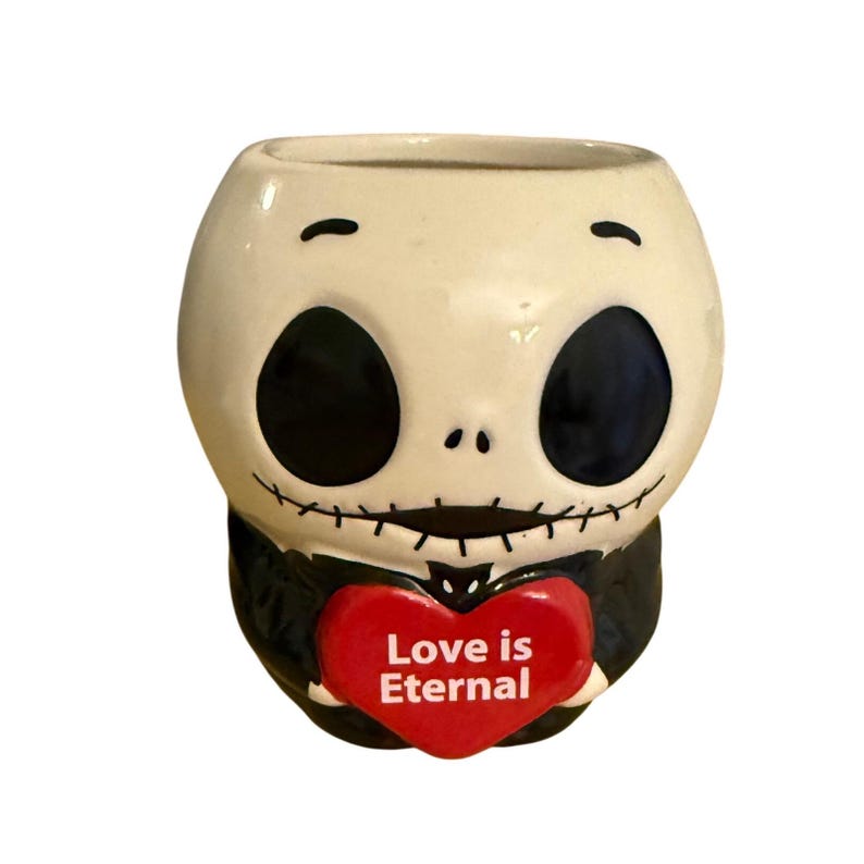 Disney Zak Designs Nightmare Before Christmas Jack Skellington Valentine's mug image 1