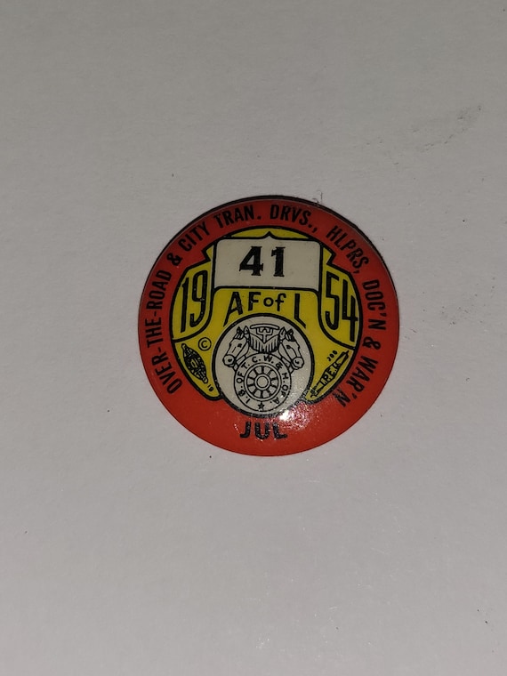1954 American Federation of Labor Pin - image 1