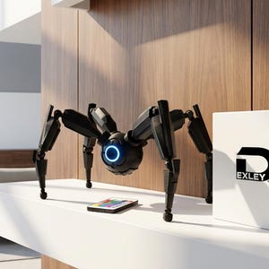 Arc Raiders LED Leaper Figurine With Remote | 3D Printed Robot RGB Eye