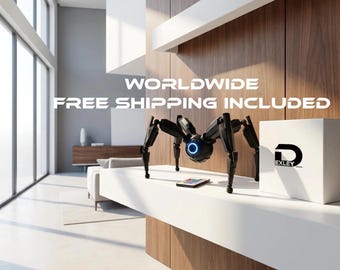Arc Raiders LED Leaper Figur mit Fernbedienung | 3D gedrucktes Roboter Auge