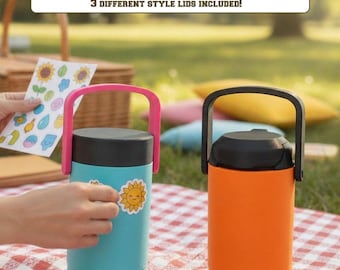 Thirst Trap | Koozie for your Boozie | Cooler Can Holder | 3 Size Cans in One