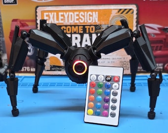 Arc Raiders LED Leaper Figurine With Remote | 3D Printed Robot RGB Eye