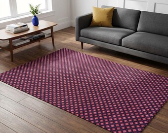 BOHO Muster Teppich | Boho Style Teppich für Wohnzimmer
