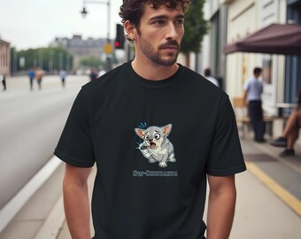 Lustiges Ow-Chihuahua T-Shirt | Hundeliebhaber Geschenk | Weiches Baumwoll T-Shirt