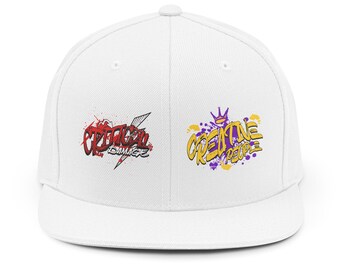 Benutzerdefinierte Snapback Hut | Personalisierte Kappe | DIY Streetwear | Vintage-Stil